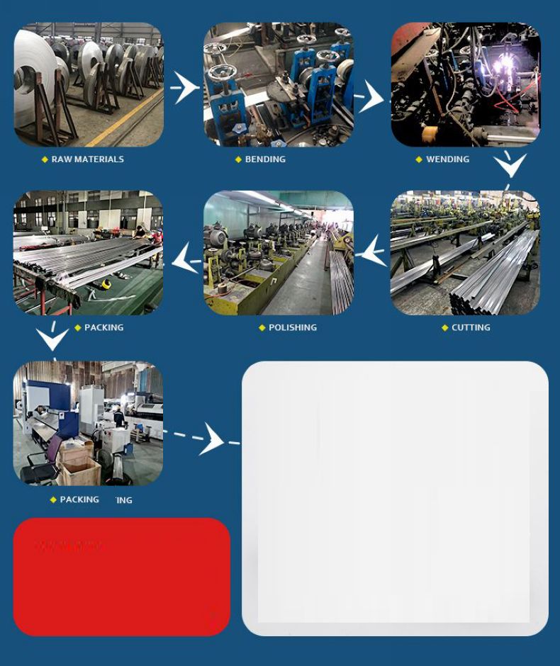 25.4mmx14x14 Stainless Steel Mini Slot Rail 316L Round Tube with Mirror or Satin - Stainless Steel Slotted Tube - 1