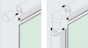 25.4mmx14x14 Stainless Steel Mini Slot Rail 316L Round Tube with Mirror or Satin - Stainless Steel Slotted Tube - 6