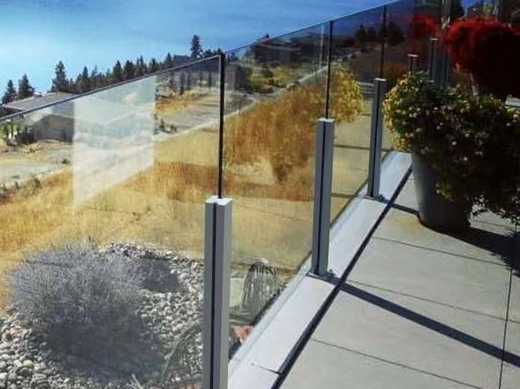 50mm Square Stainless Steel Slot Tube for Glass Railing System