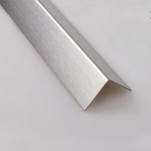 Stainless Steel L Shaped Angle Profile Hairline Finish or Mirror for Wall Protection
